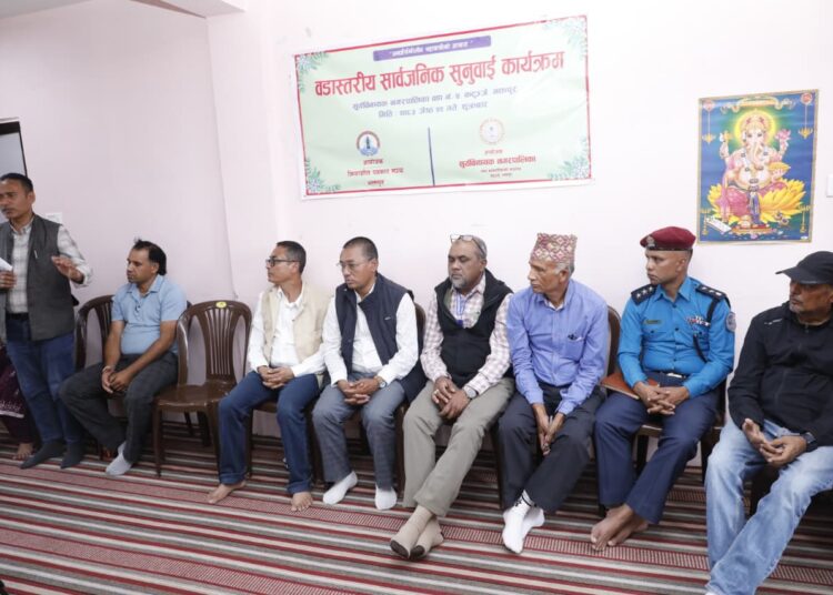 वडा अध्यक्ष राजकुमार जोशीले वडाको पूर्वाधार विकासतर्फ ८० प्रतिशत काम सम्पन्न